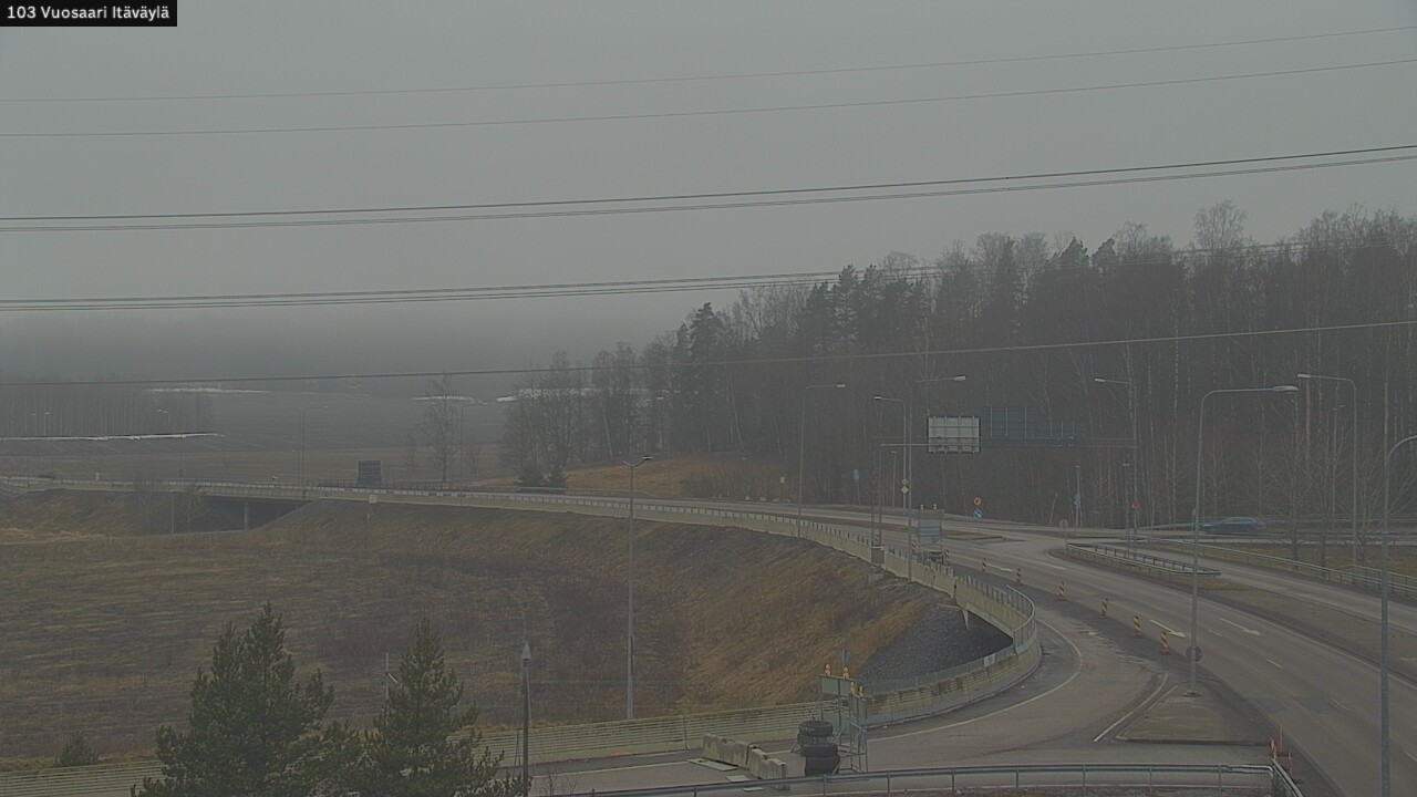 Weather Camera Image Väg 170 Helsingfors Nordsjö, Österleden, Helsinki, Uusimaa