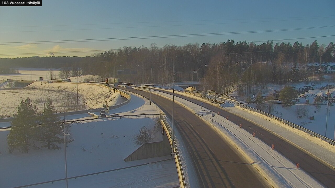 Kelikamerat Kuva Tie 170 Helsinki Vuosaari, Itäväylä, Helsinki, Uusimaa