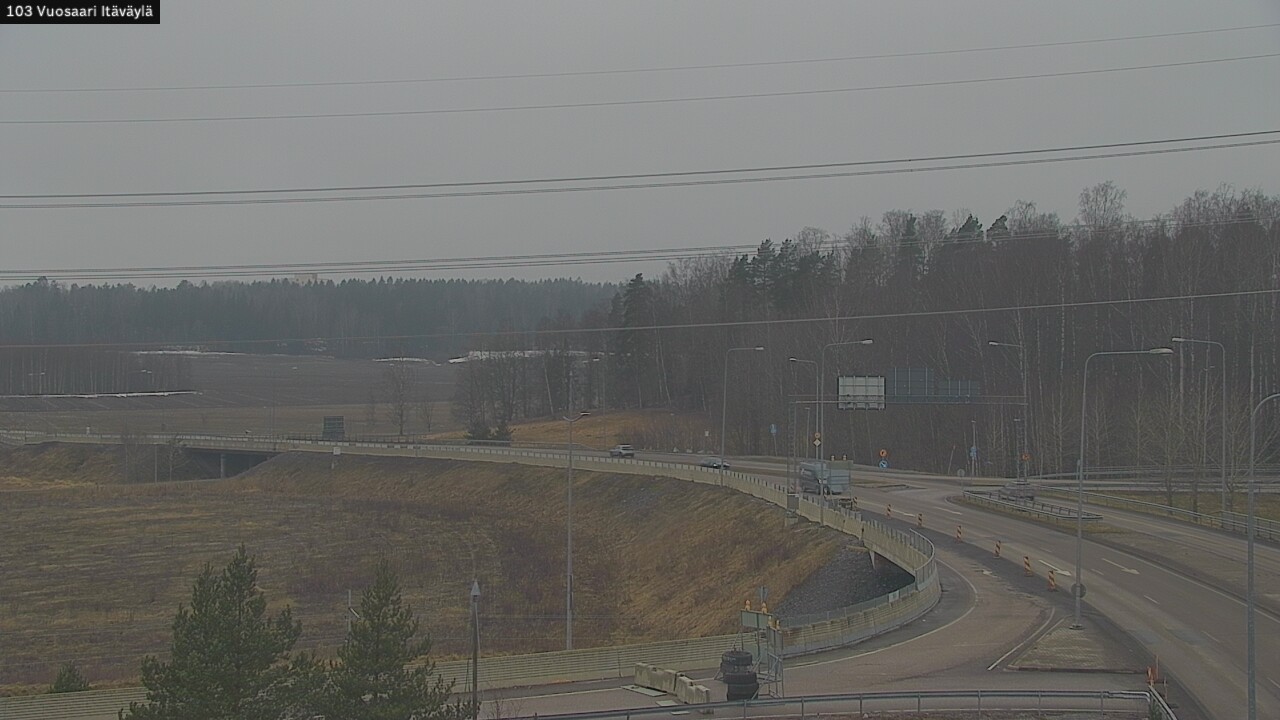 Weather Camera Image Väg 170 Helsingfors Nordsjö, Österleden, Helsinki, Uusimaa