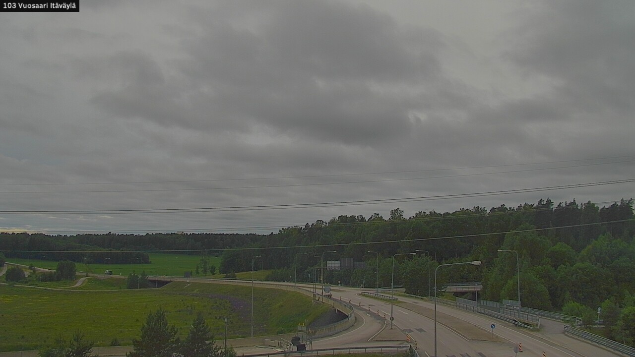 Weather Camera Image Väg 170 Helsingfors Nordsjö, Österleden, Helsinki, Uusimaa