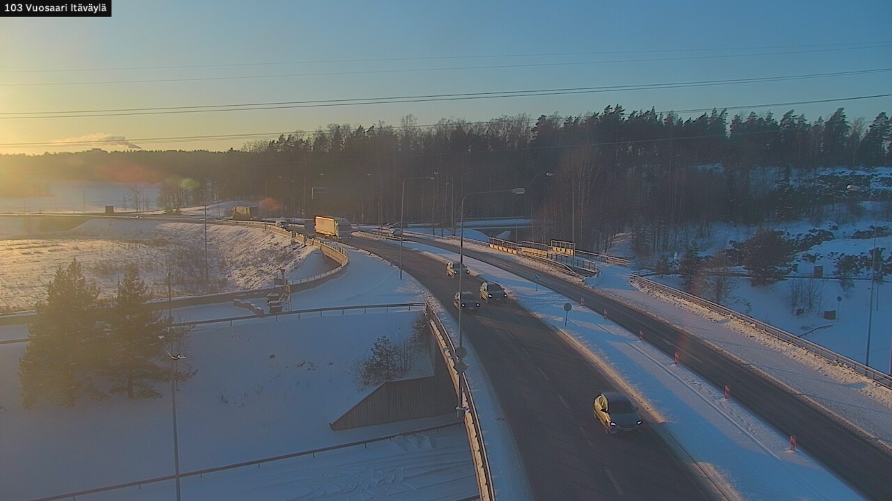 Kelikamerat Kuva Tie 170 Helsinki Vuosaari, Itäväylä, Helsinki, Uusimaa