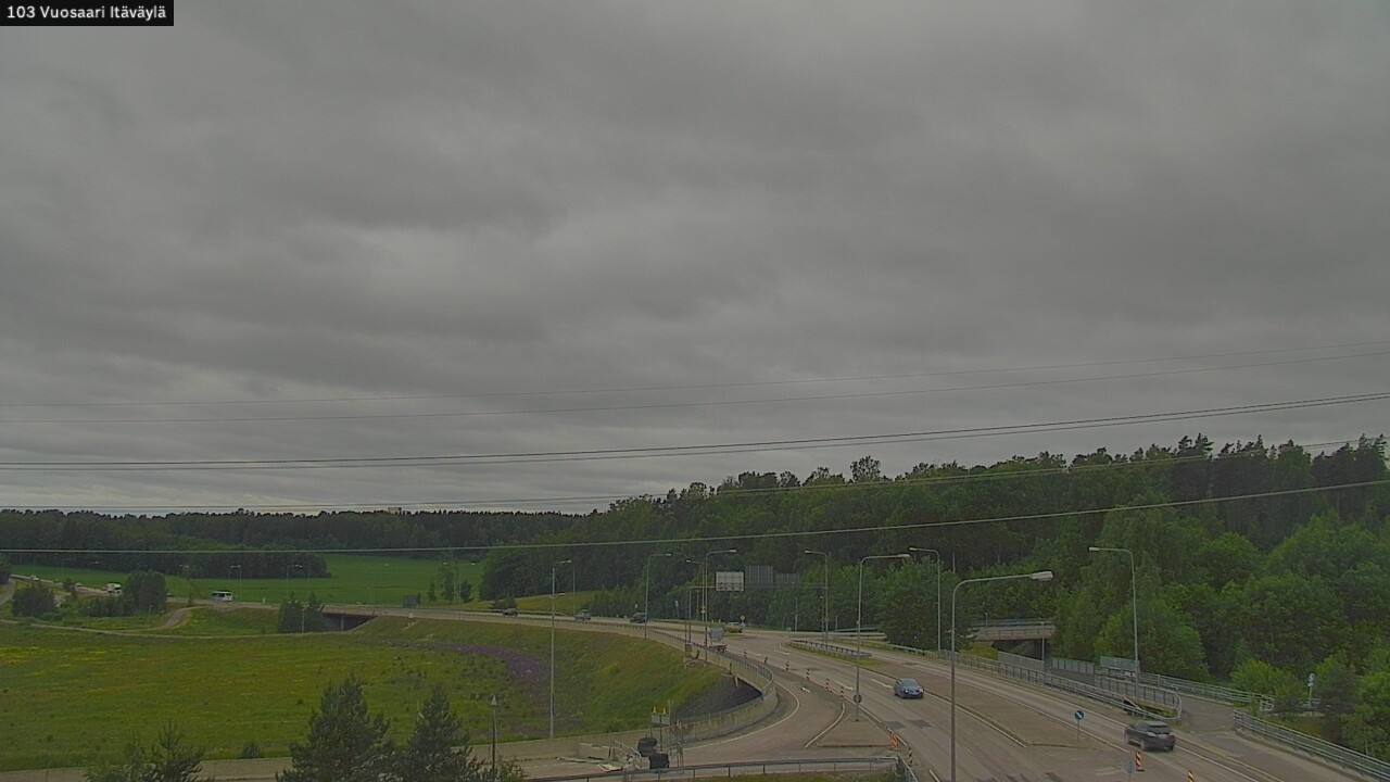 Weather Camera Image Väg 170 Helsingfors Nordsjö, Österleden, Helsinki, Uusimaa