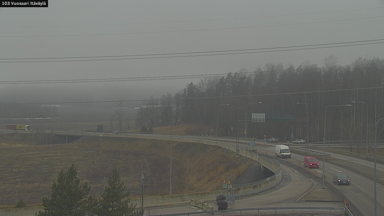 Weather Camera Image Väg 170 Helsingfors Nordsjö, Österleden, Helsinki, Uusimaa