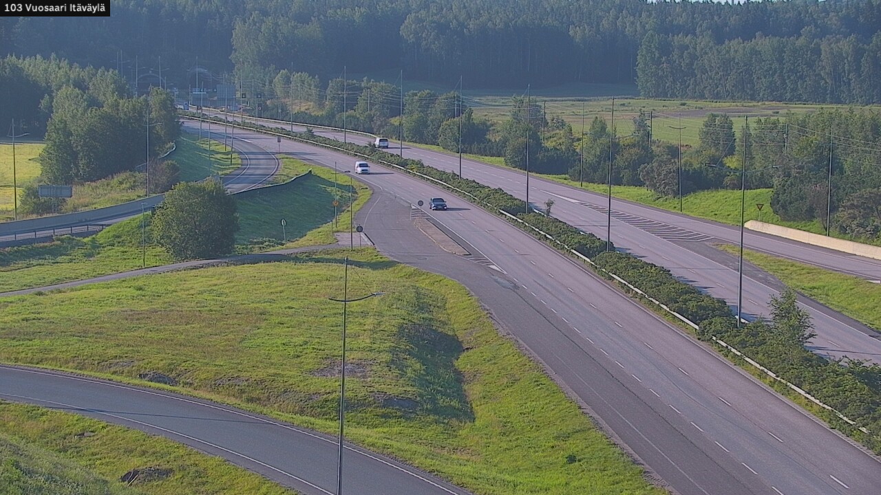 Weather Camera Image Väg 170 Helsingfors Nordsjö, Österleden, Helsinki, Uusimaa