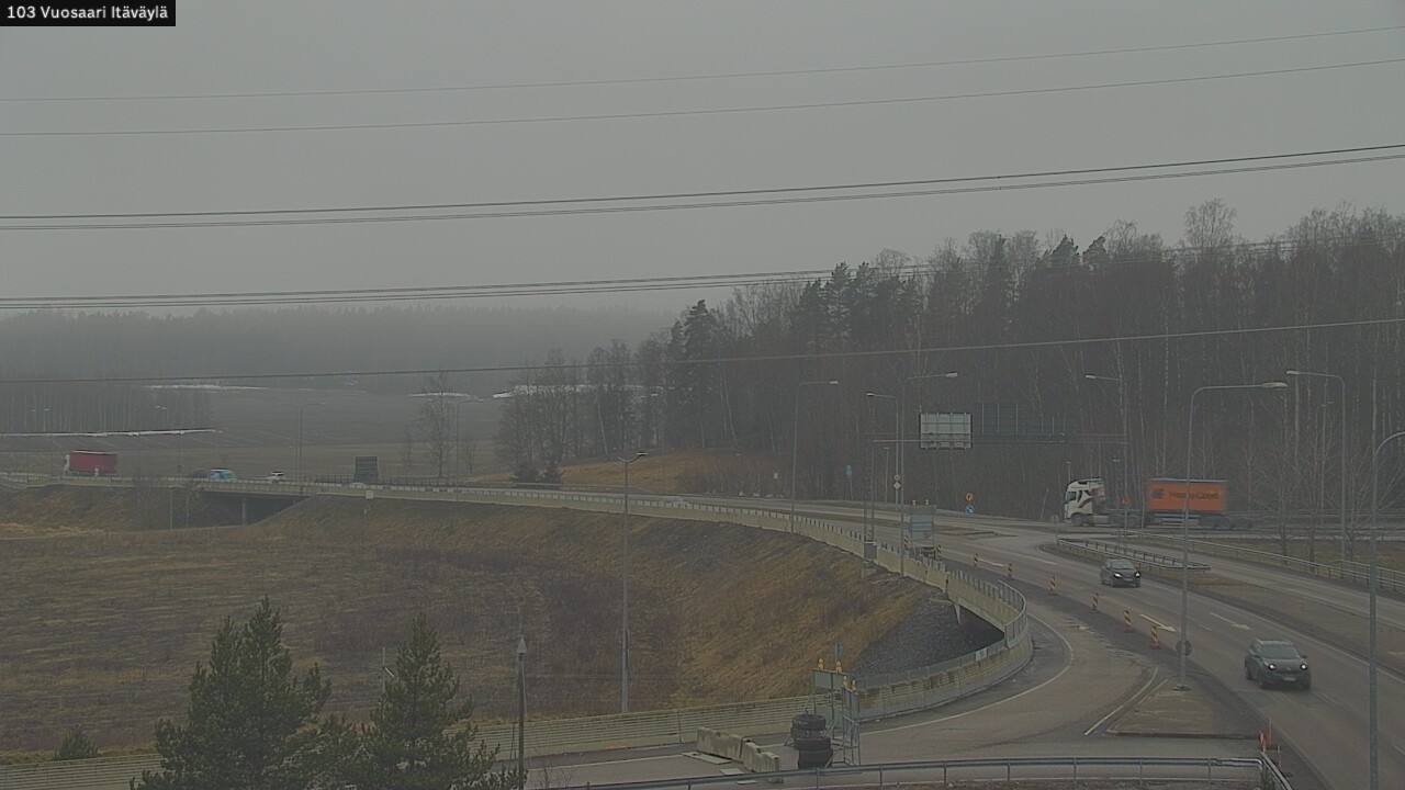 Weather Camera Image Väg 170 Helsingfors Nordsjö, Österleden, Helsinki, Uusimaa