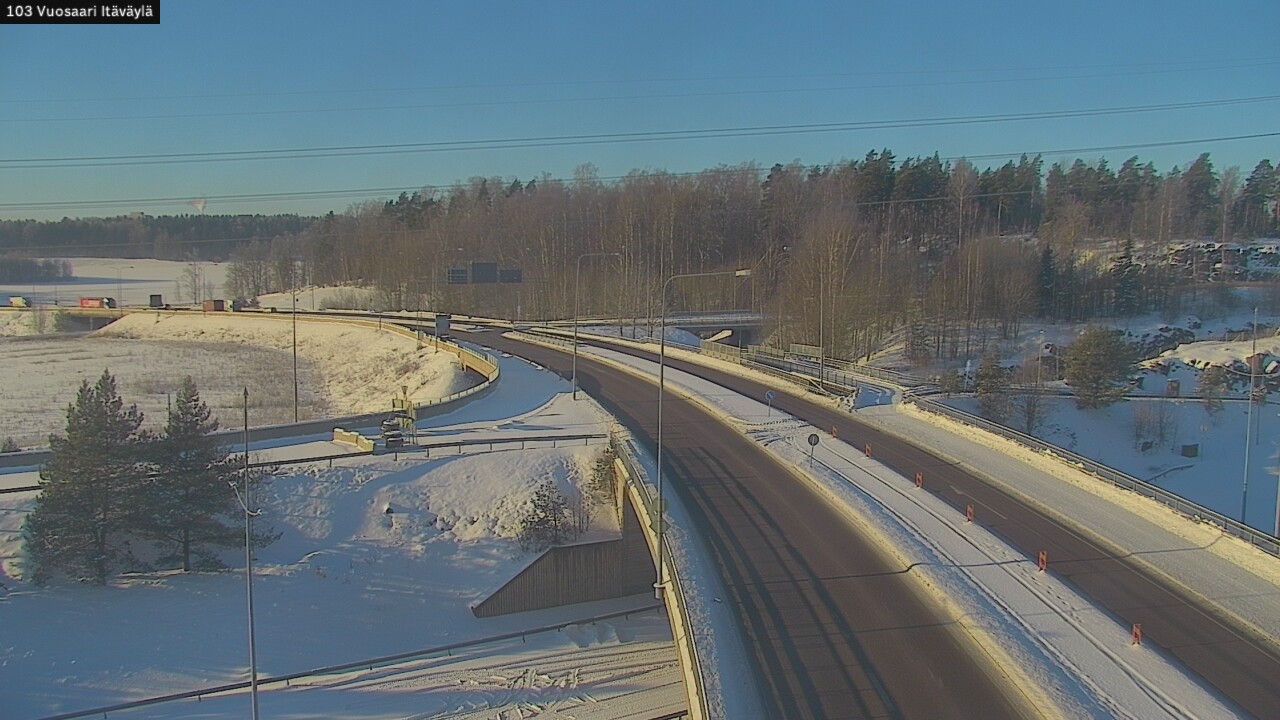 Kelikamerat Kuva Tie 170 Helsinki Vuosaari, Itäväylä, Helsinki, Uusimaa