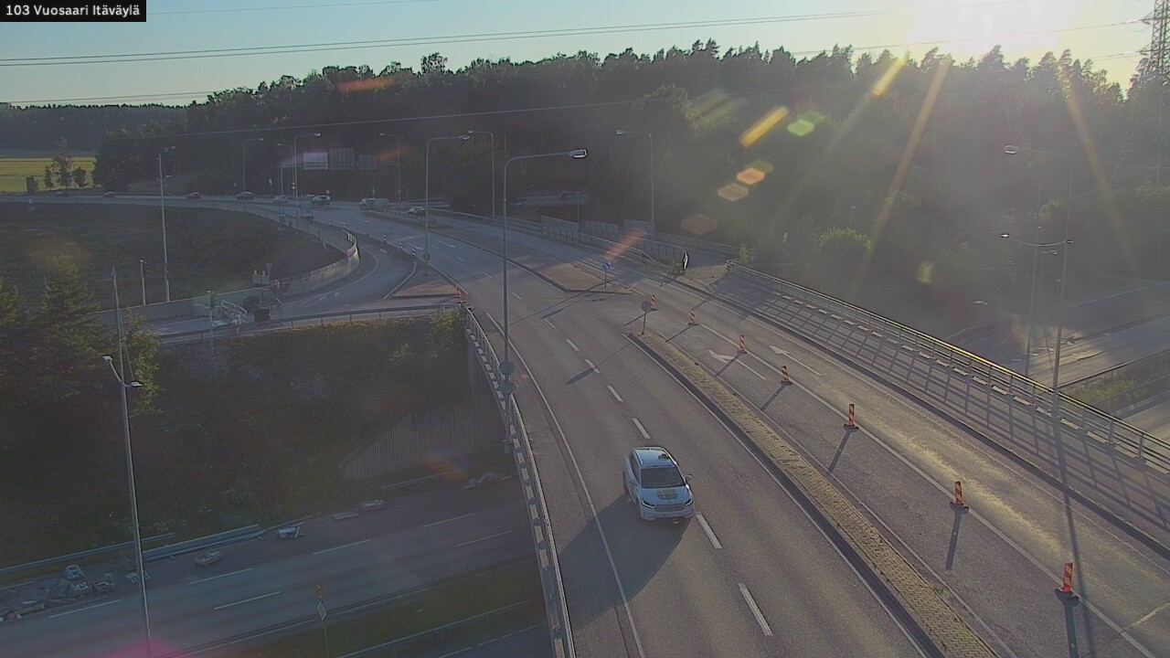 Kelikamerat Kuva Tie 170 Helsinki Vuosaari, Itäväylä, Helsinki, Uusimaa