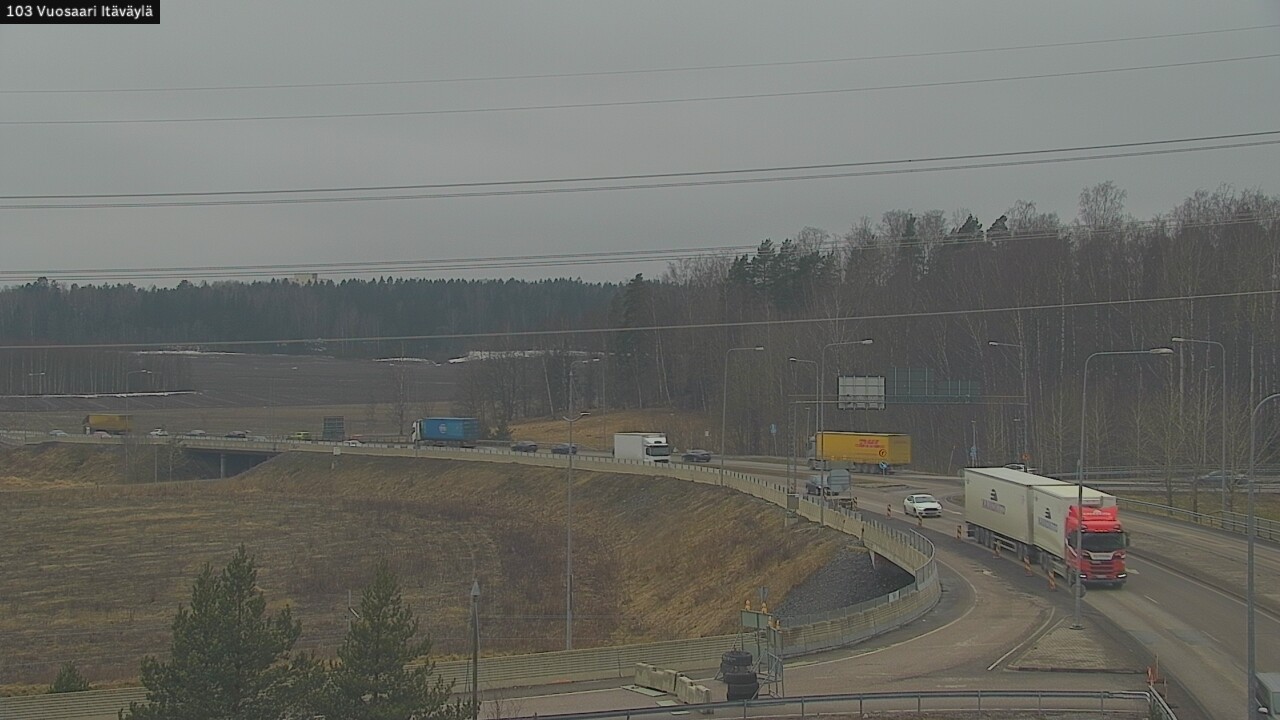 Weather Camera Image Väg 170 Helsingfors Nordsjö, Österleden, Helsinki, Uusimaa