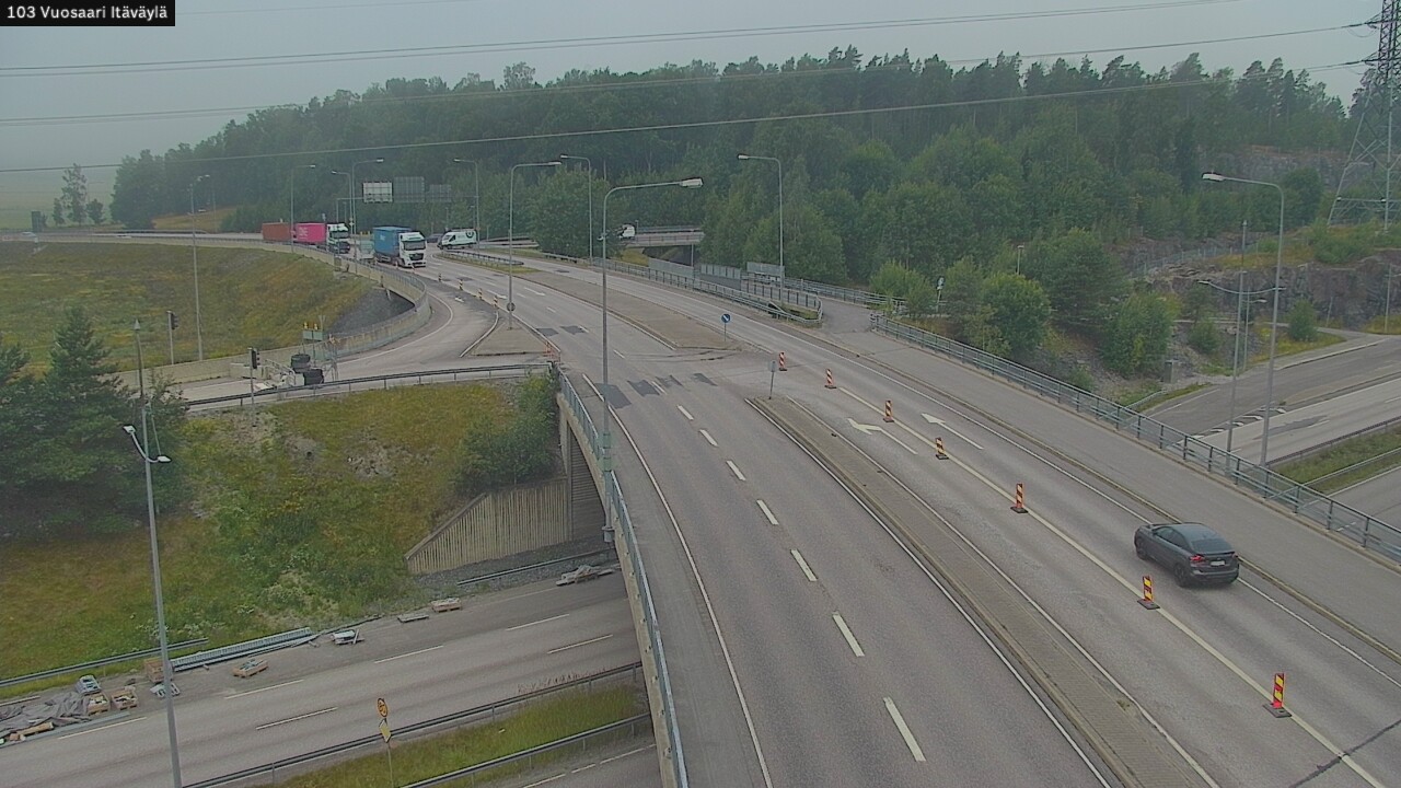 Weather Camera Image Väg 170 Helsingfors Nordsjö, Österleden, Helsinki, Uusimaa