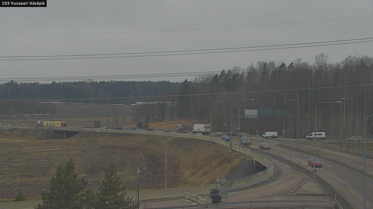 Weather Camera Image Väg 170 Helsingfors Nordsjö, Österleden, Helsinki, Uusimaa