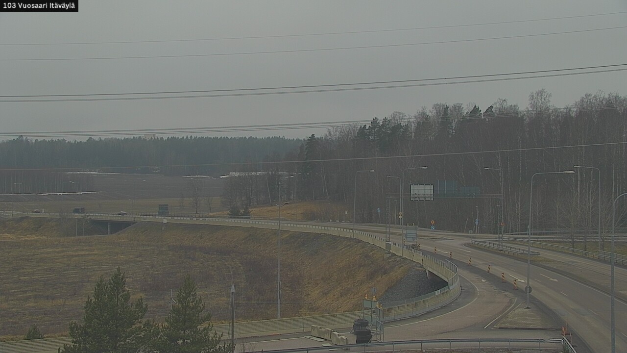 Weather Camera Image Väg 170 Helsingfors Nordsjö, Österleden, Helsinki, Uusimaa