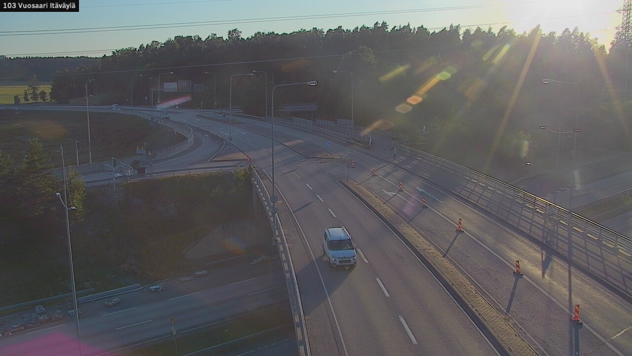 Kelikamerat Kuva Tie 170 Helsinki Vuosaari, Itäväylä, Helsinki, Uusimaa