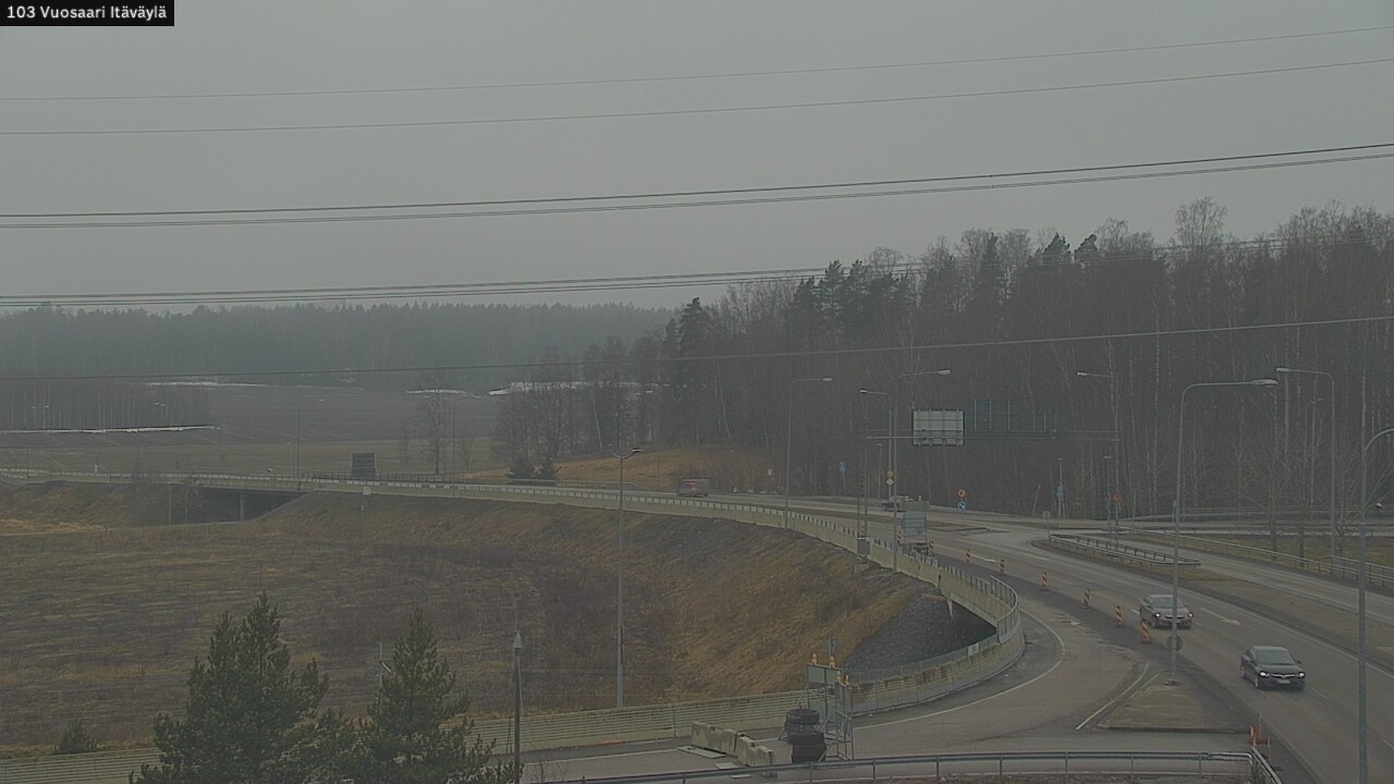 Weather Camera Image Väg 170 Helsingfors Nordsjö, Österleden, Helsinki, Uusimaa