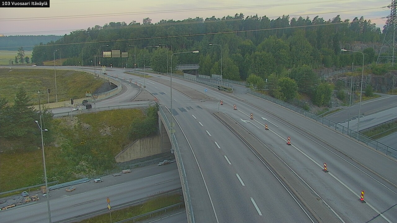 Weather Camera Image Väg 170 Helsingfors Nordsjö, Österleden, Helsinki, Uusimaa