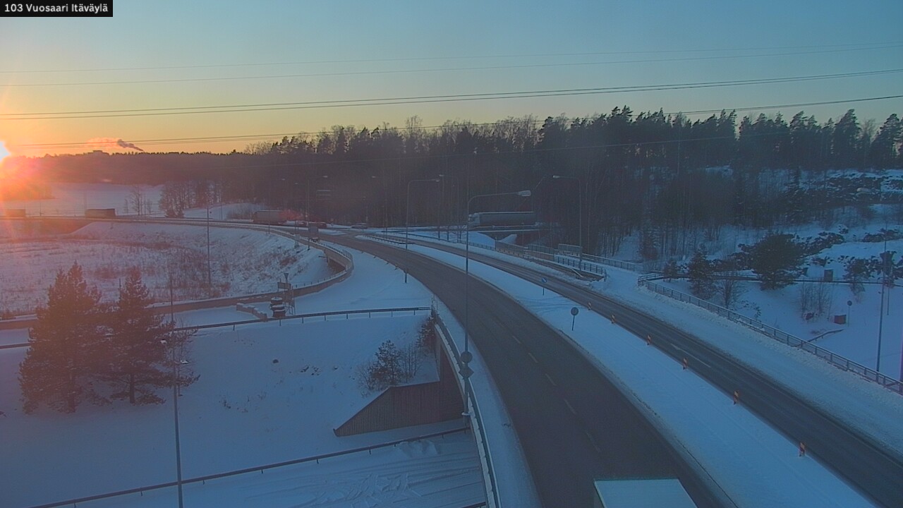 Kelikamerat Kuva Tie 170 Helsinki Vuosaari, Itäväylä, Helsinki, Uusimaa