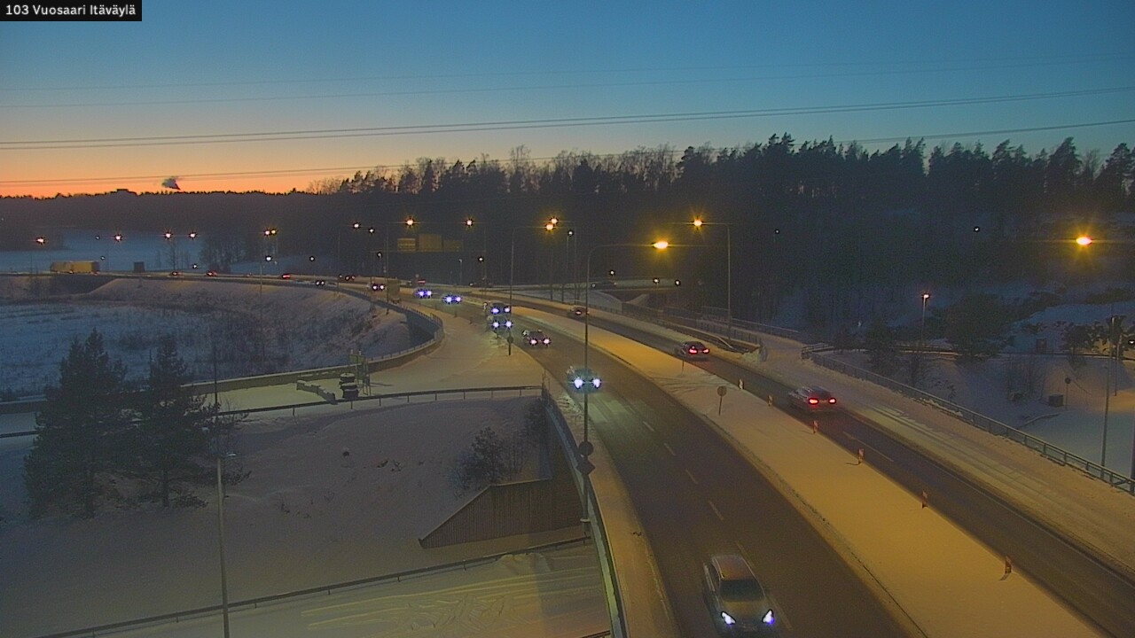 Kelikamerat Kuva Tie 170 Helsinki Vuosaari, Itäväylä, Helsinki, Uusimaa