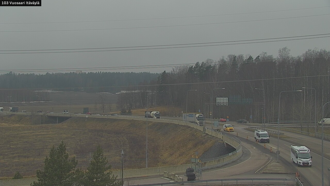 Weather Camera Image Väg 170 Helsingfors Nordsjö, Österleden, Helsinki, Uusimaa