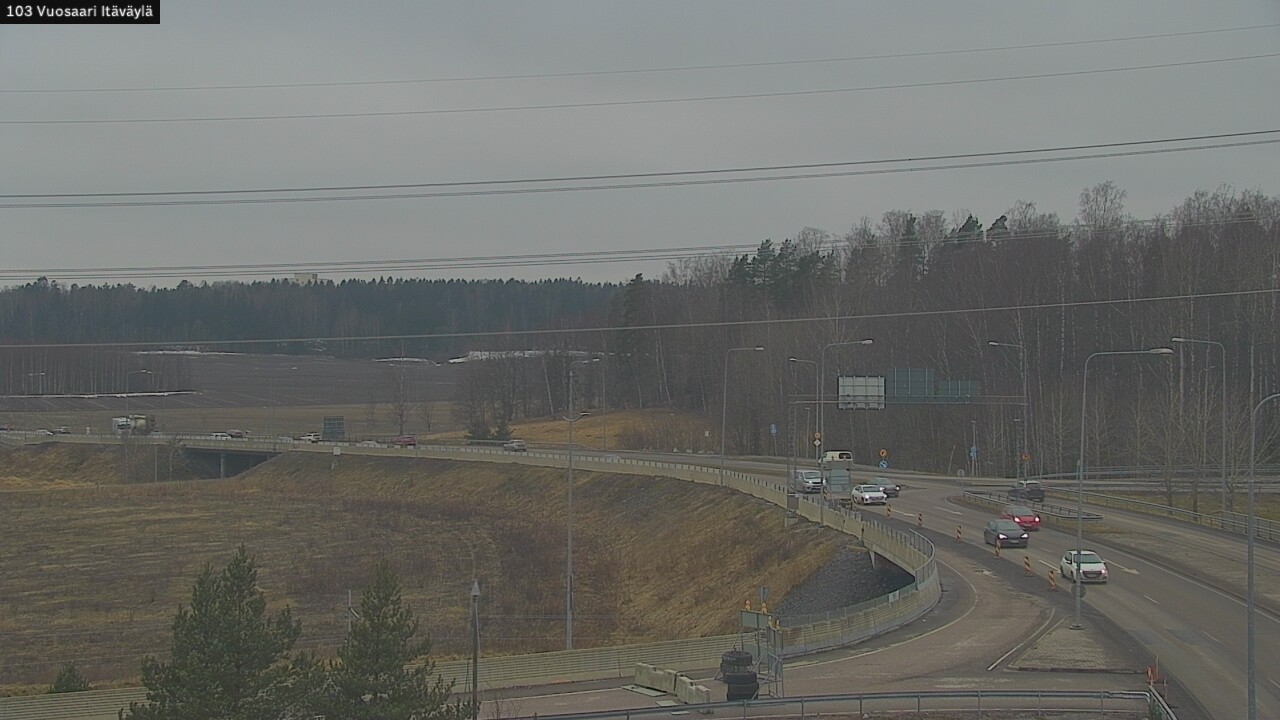 Weather Camera Image Väg 170 Helsingfors Nordsjö, Österleden, Helsinki, Uusimaa