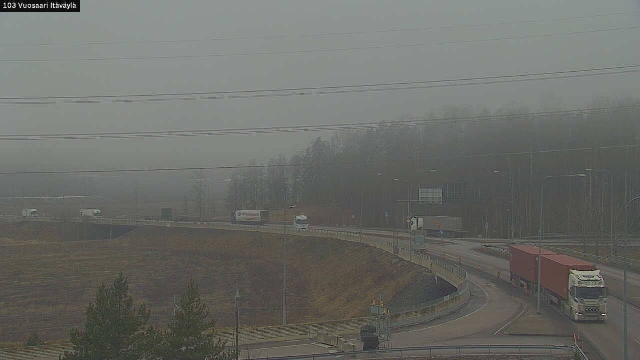 Weather Camera Image Väg 170 Helsingfors Nordsjö, Österleden, Helsinki, Uusimaa