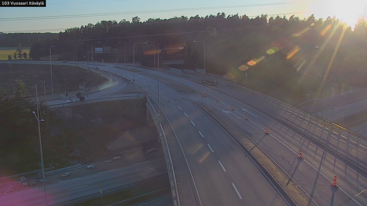 Kelikamerat Kuva Tie 170 Helsinki Vuosaari, Itäväylä, Helsinki, Uusimaa