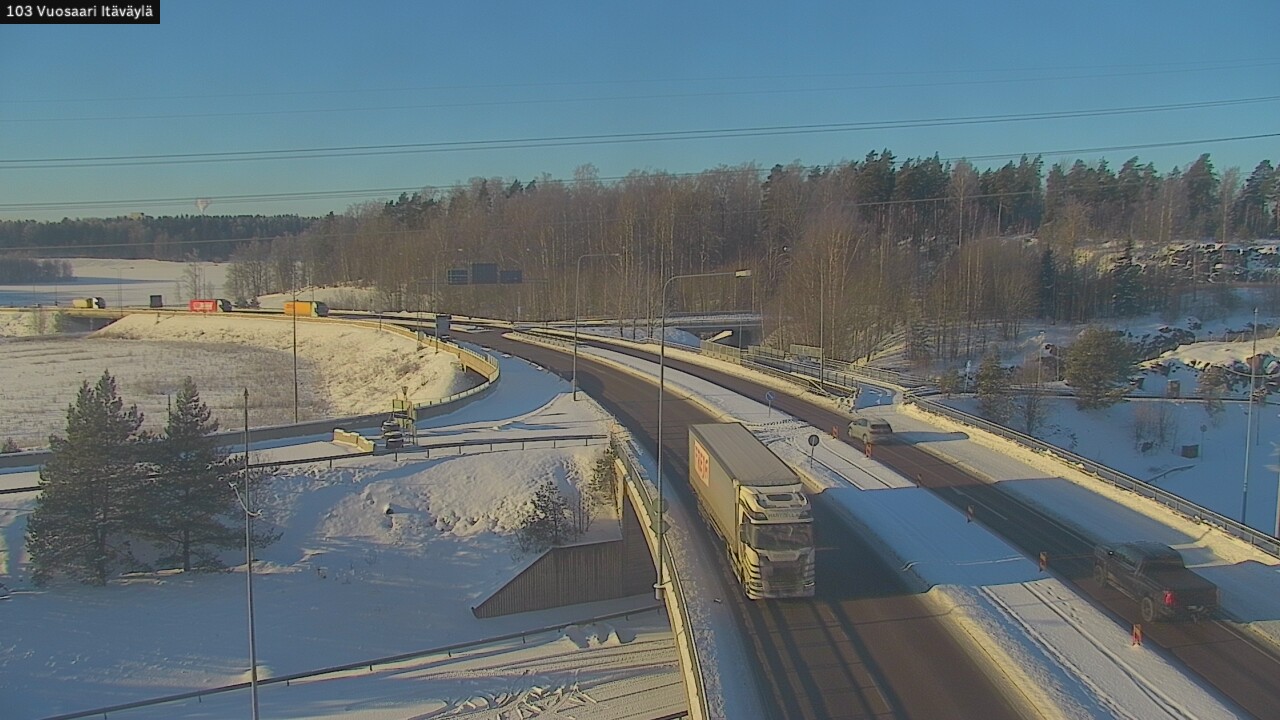 Kelikamerat Kuva Tie 170 Helsinki Vuosaari, Itäväylä, Helsinki, Uusimaa