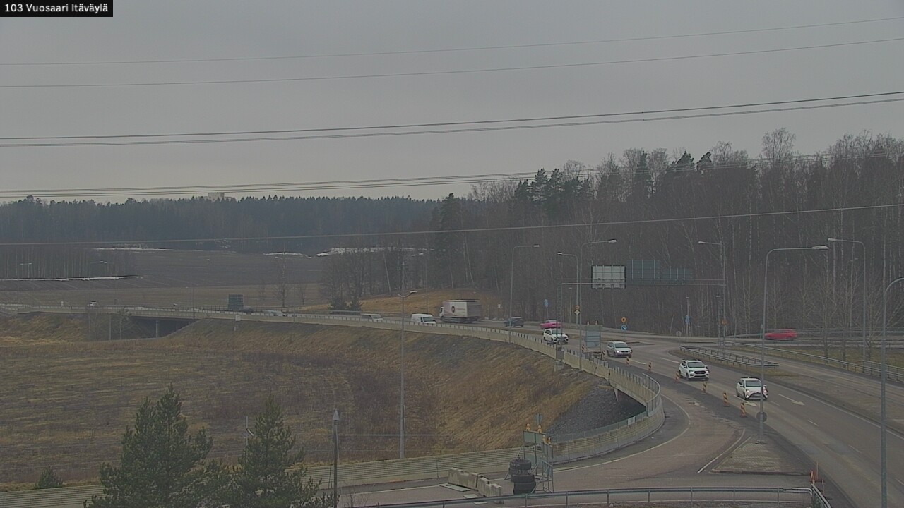 Weather Camera Image Väg 170 Helsingfors Nordsjö, Österleden, Helsinki, Uusimaa