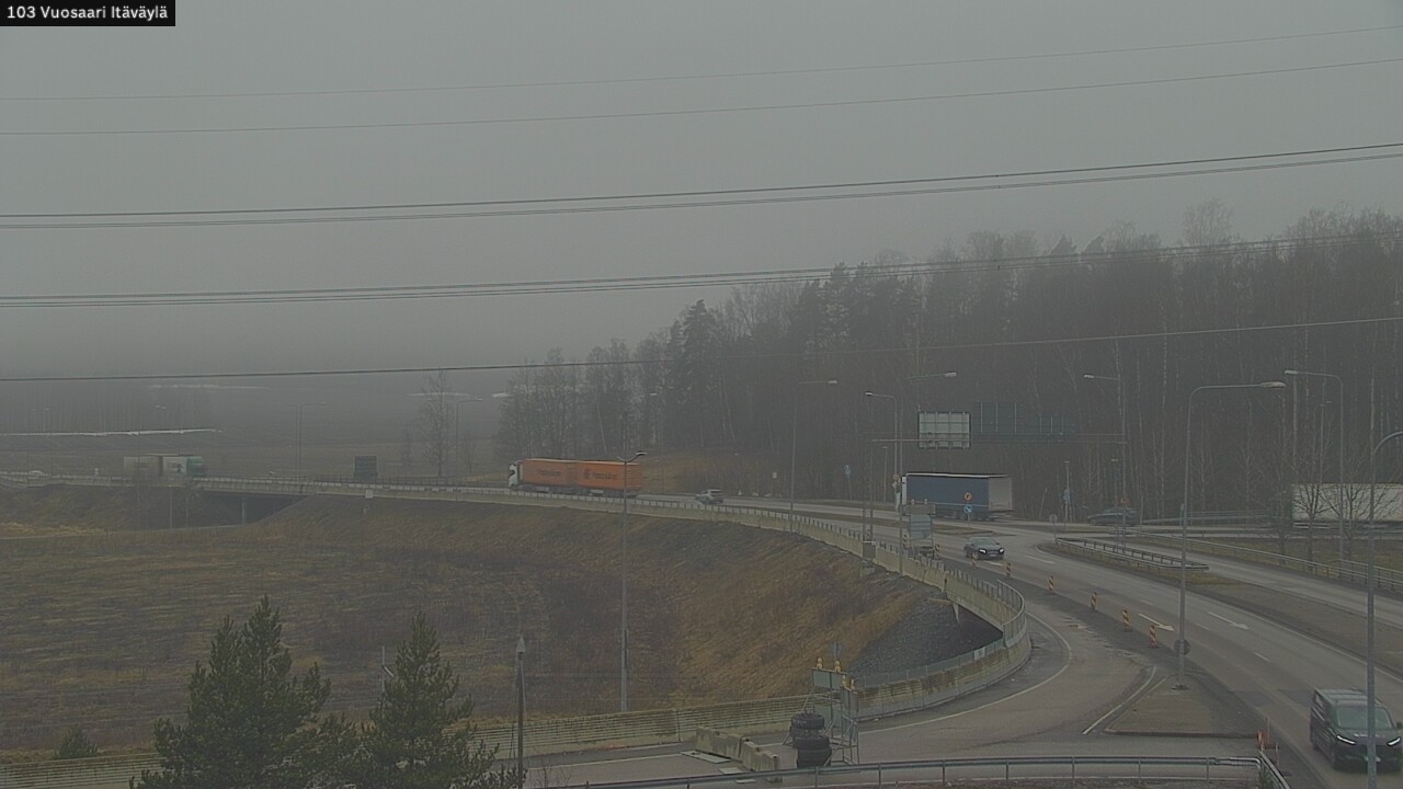 Weather Camera Image Väg 170 Helsingfors Nordsjö, Österleden, Helsinki, Uusimaa