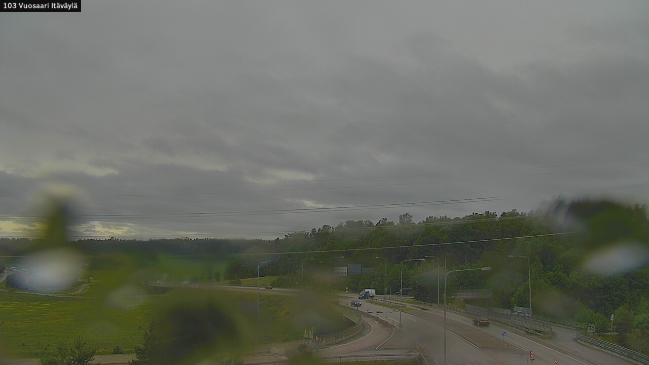 Weather Camera Image Väg 170 Helsingfors Nordsjö, Österleden, Helsinki, Uusimaa
