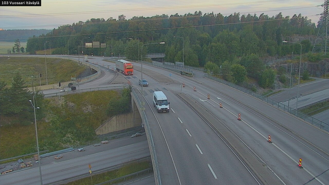 Weather Camera Image Väg 170 Helsingfors Nordsjö, Österleden, Helsinki, Uusimaa
