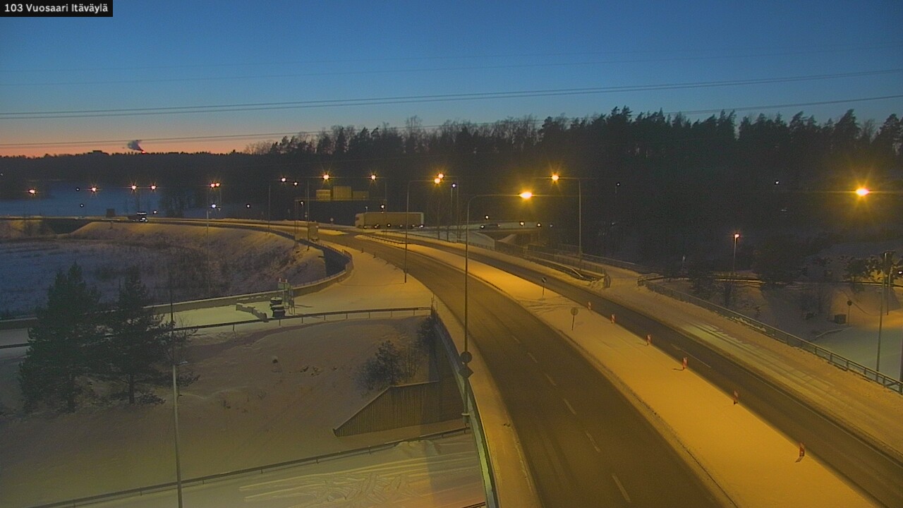 Kelikamerat Kuva Tie 170 Helsinki Vuosaari, Itäväylä, Helsinki, Uusimaa