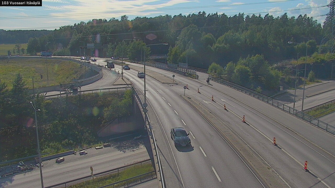 Kelikamerat Kuva Tie 170 Helsinki Vuosaari, Itäväylä, Helsinki, Uusimaa