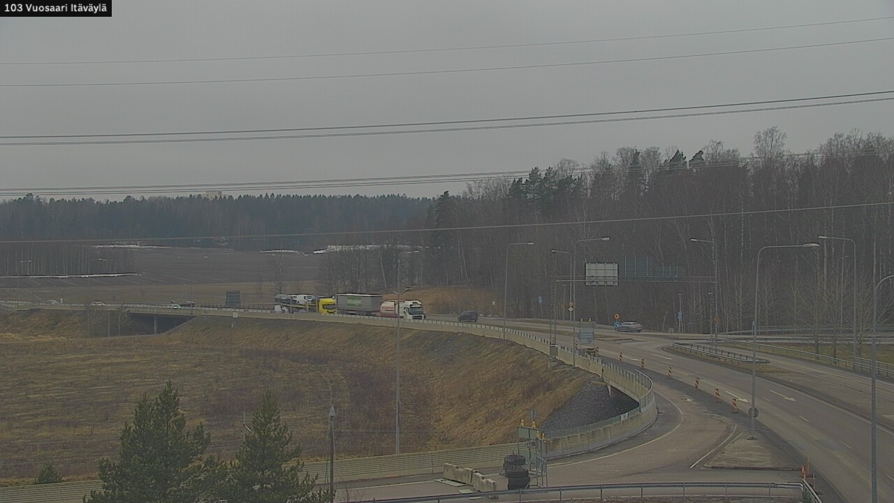 Weather Camera Image Väg 170 Helsingfors Nordsjö, Österleden, Helsinki, Uusimaa