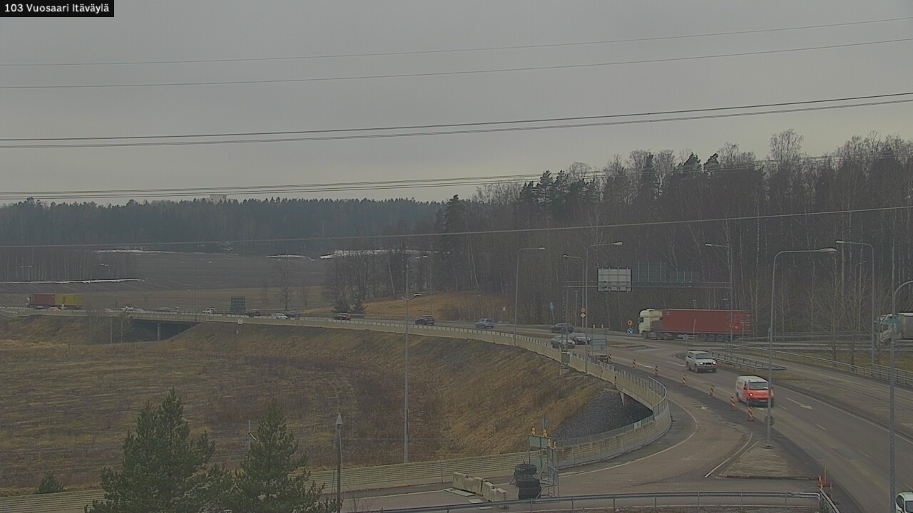 Weather Camera Image Väg 170 Helsingfors Nordsjö, Österleden, Helsinki, Uusimaa