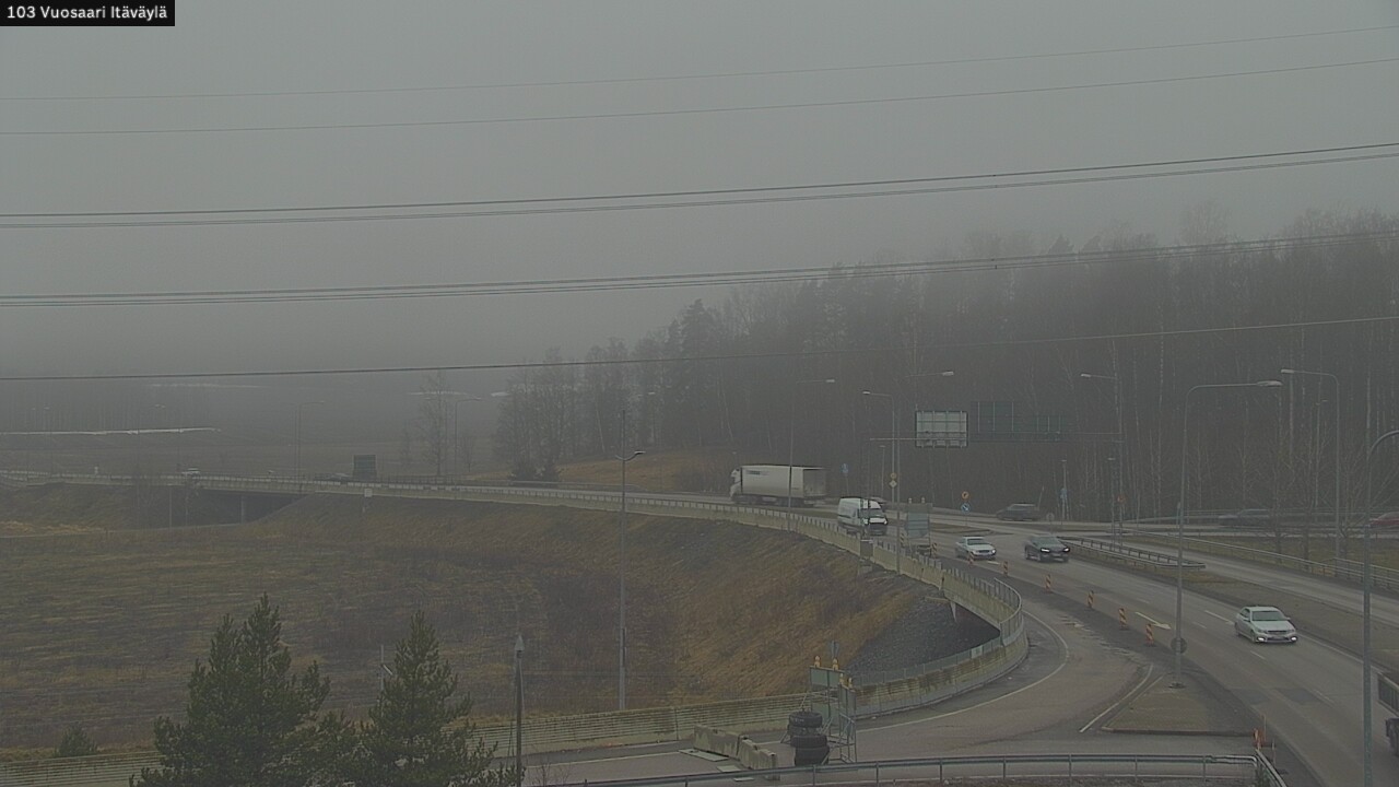 Weather Camera Image Väg 170 Helsingfors Nordsjö, Österleden, Helsinki, Uusimaa