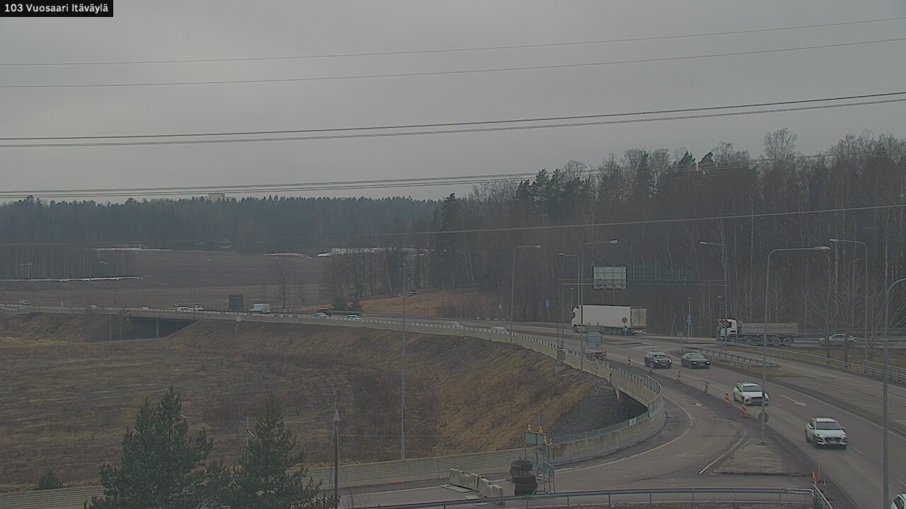 Weather Camera Image Väg 170 Helsingfors Nordsjö, Österleden, Helsinki, Uusimaa