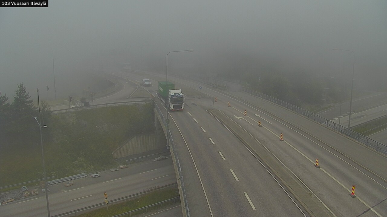 Weather Camera Image Väg 170 Helsingfors Nordsjö, Österleden, Helsinki, Uusimaa