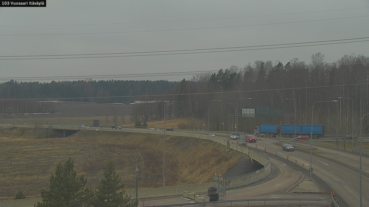 Weather Camera Image Väg 170 Helsingfors Nordsjö, Österleden, Helsinki, Uusimaa