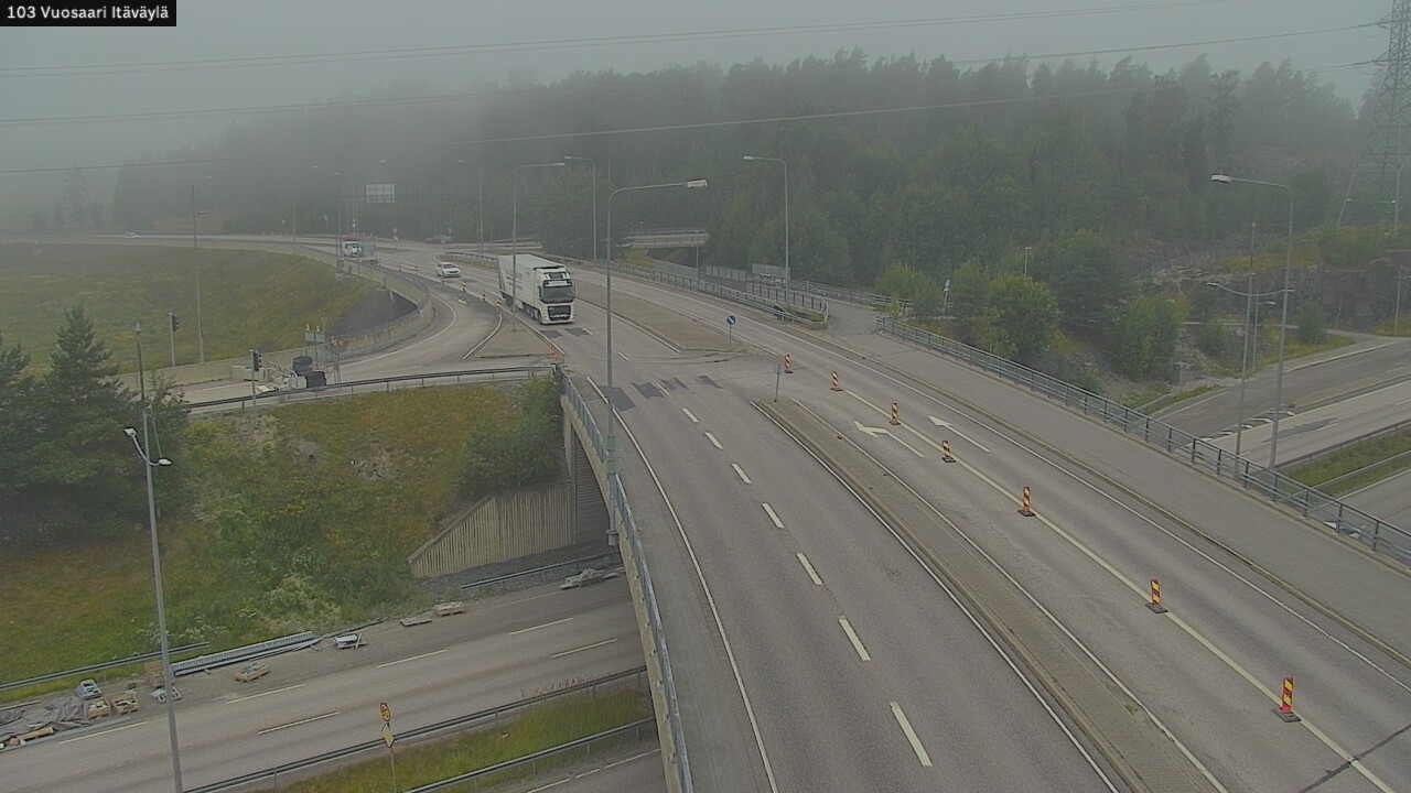 Weather Camera Image Väg 170 Helsingfors Nordsjö, Österleden, Helsinki, Uusimaa