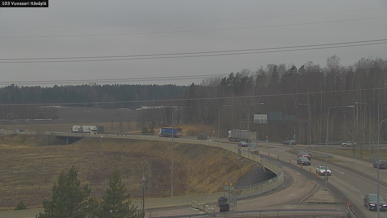 Weather Camera Image Väg 170 Helsingfors Nordsjö, Österleden, Helsinki, Uusimaa