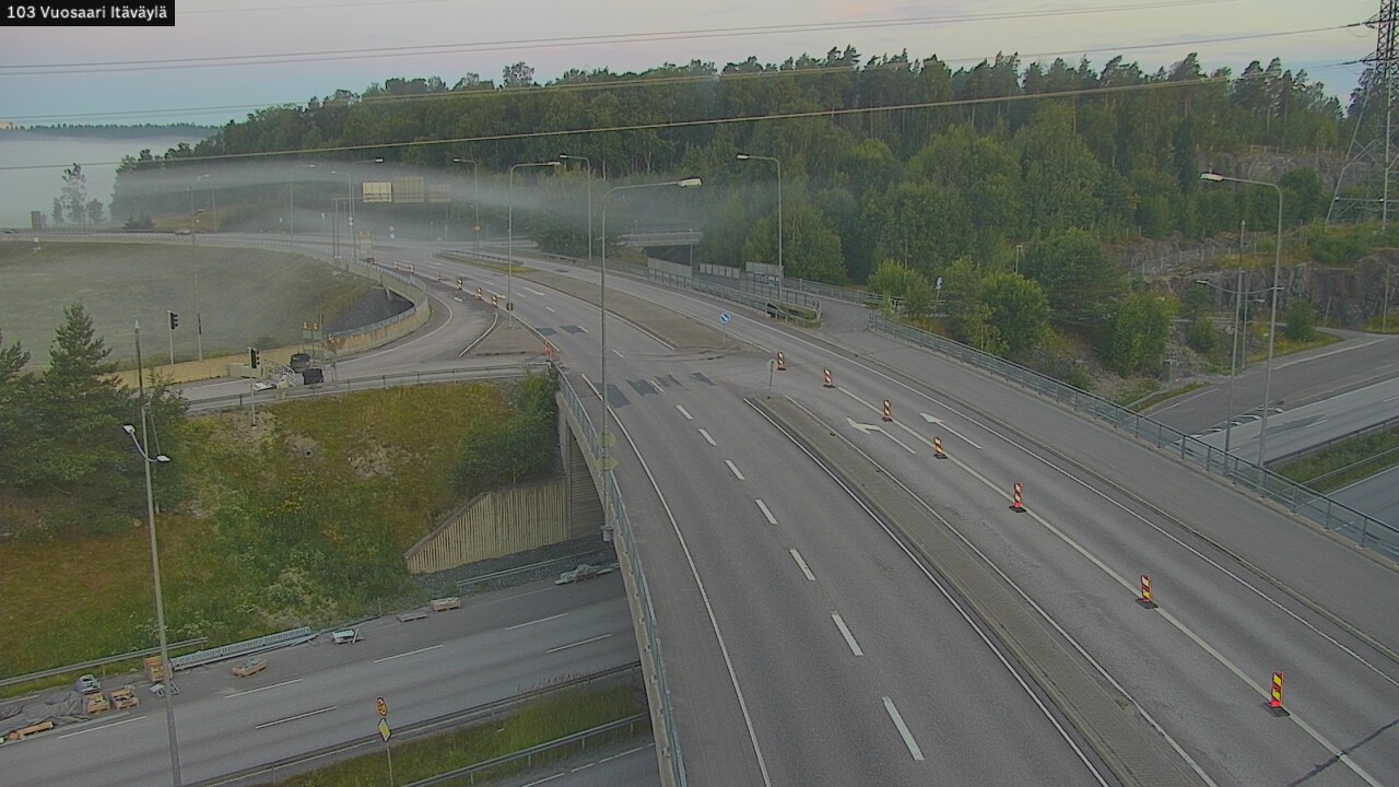Weather Camera Image Väg 170 Helsingfors Nordsjö, Österleden, Helsinki, Uusimaa