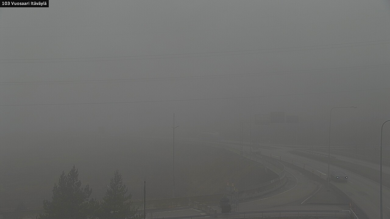 Weather Camera Image Road 170 Helsinki Vuosaari, Itäväylä, Helsinki, Uusimaa