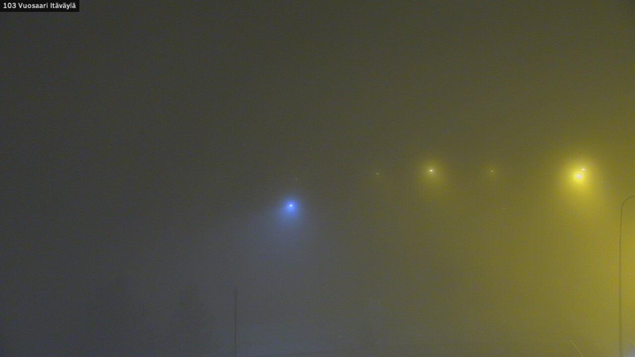 Weather Camera Image Road 170 Helsinki Vuosaari, Itäväylä, Helsinki, Uusimaa