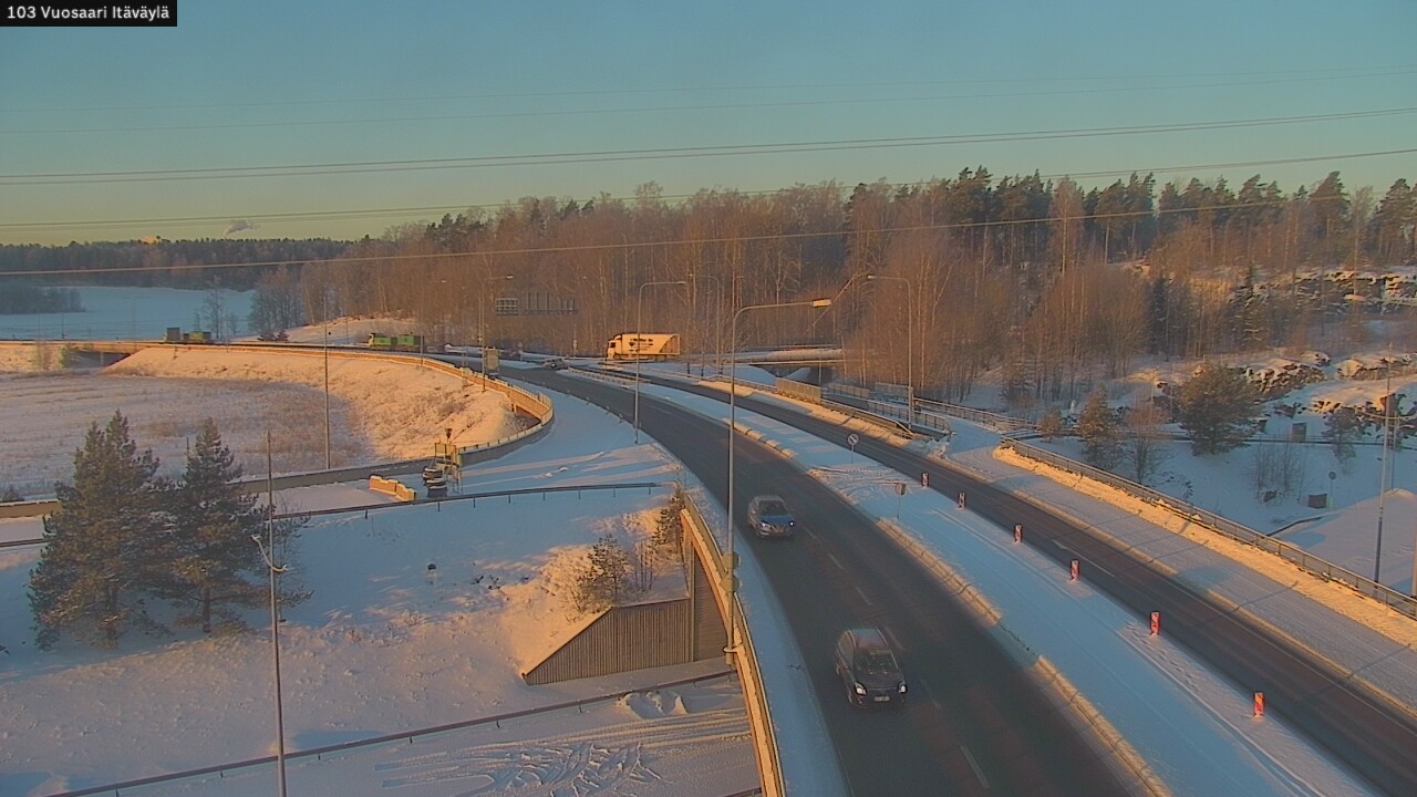 Kelikamerat Kuva Tie 170 Helsinki Vuosaari, Itäväylä, Helsinki, Uusimaa