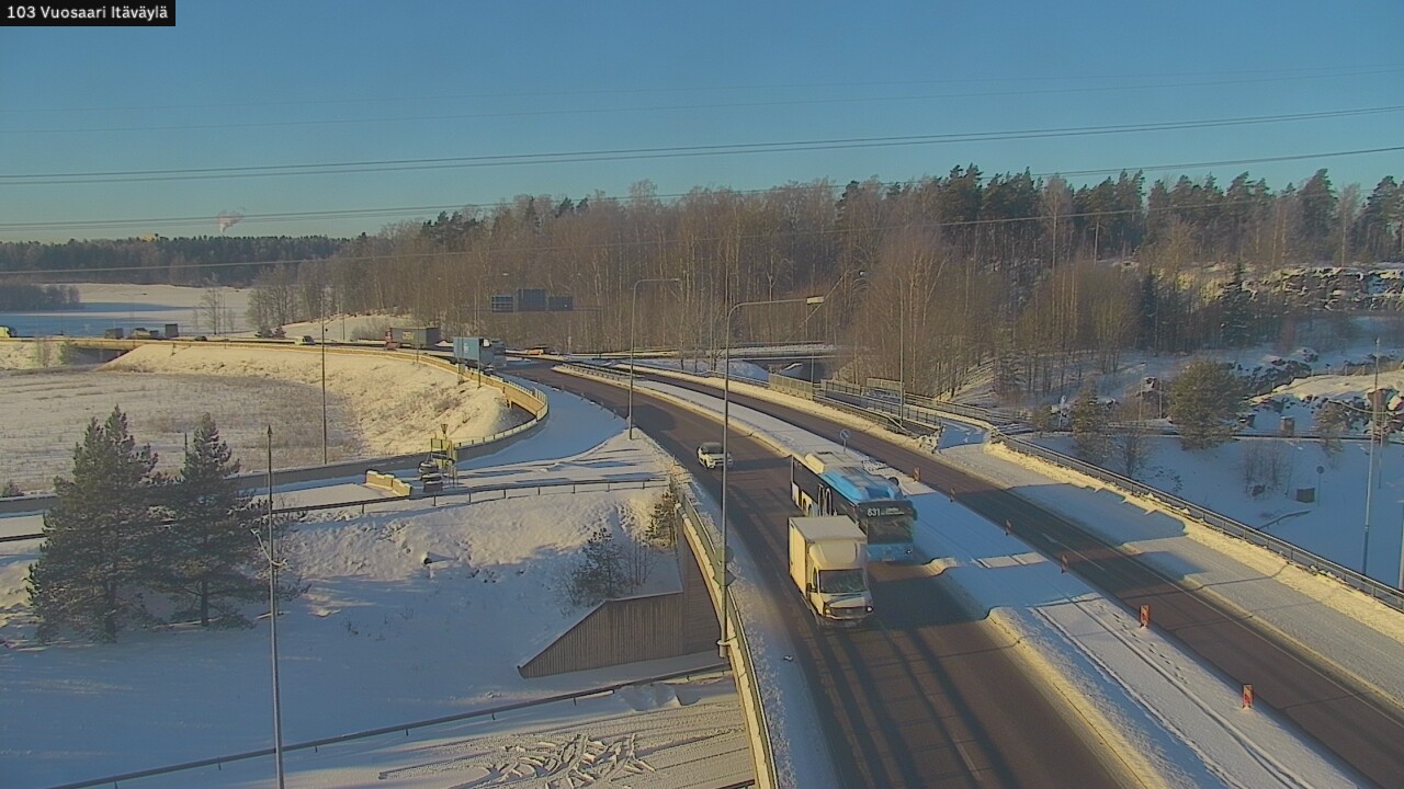 Kelikamerat Kuva Tie 170 Helsinki Vuosaari, Itäväylä, Helsinki, Uusimaa