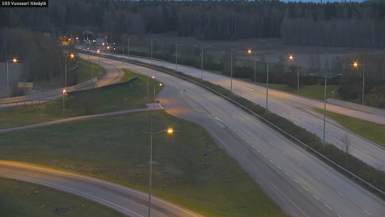 Weather Camera Image Väg 170 Helsingfors Nordsjö, Österleden, Helsinki, Uusimaa