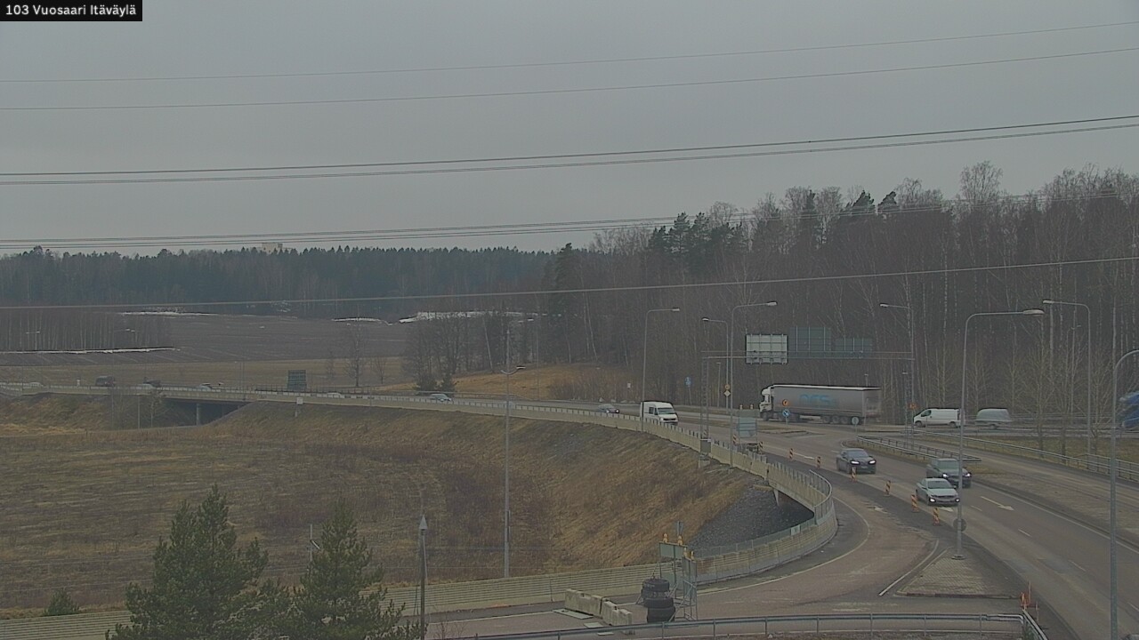 Weather Camera Image Väg 170 Helsingfors Nordsjö, Österleden, Helsinki, Uusimaa