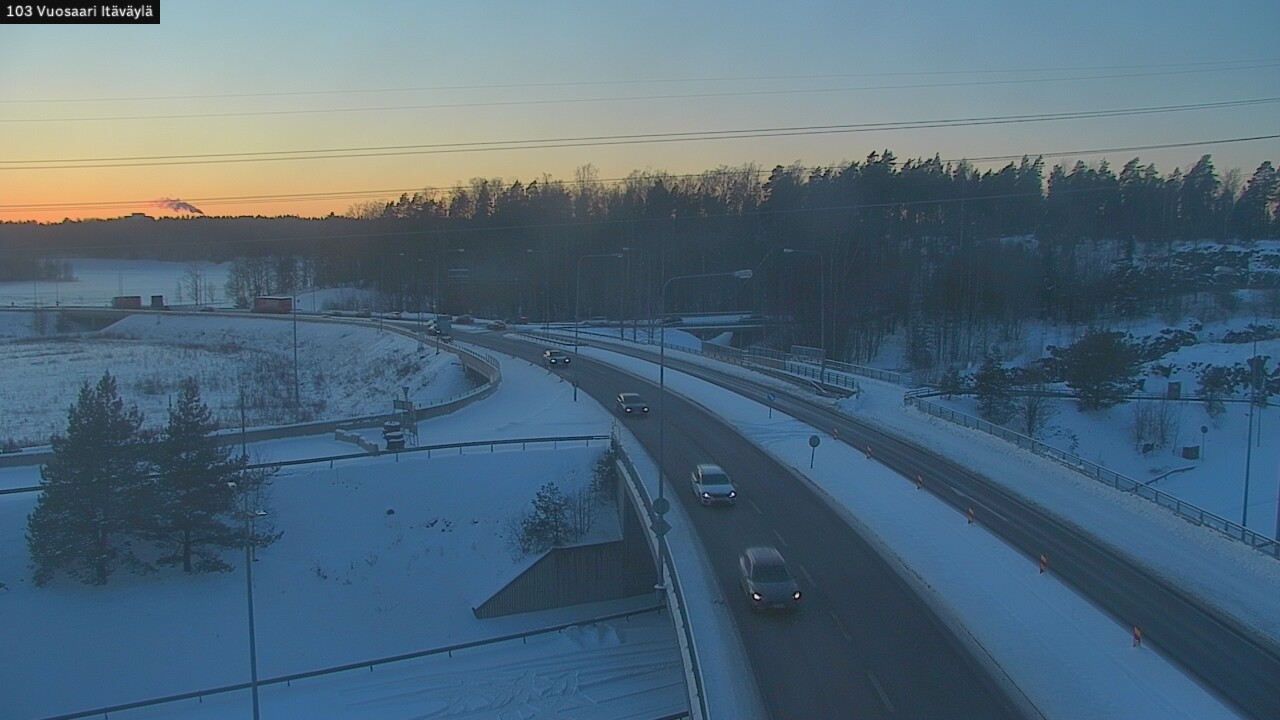 Kelikamerat Kuva Tie 170 Helsinki Vuosaari, Itäväylä, Helsinki, Uusimaa
