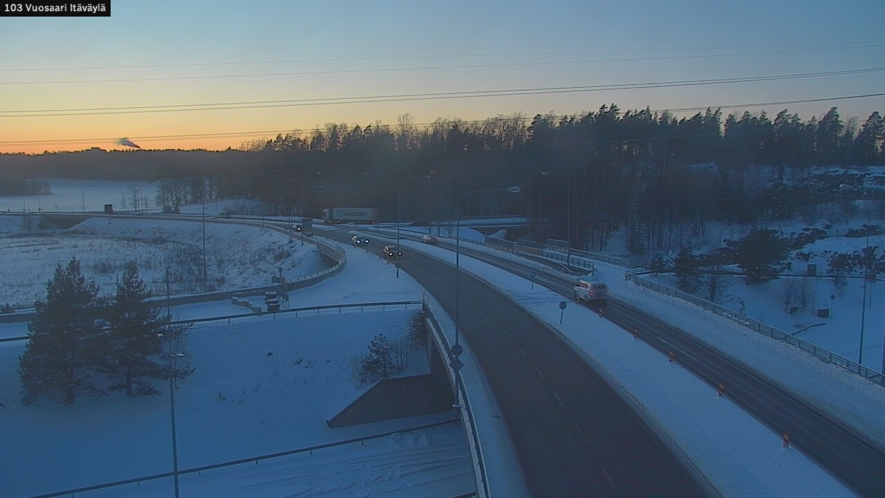 Kelikamerat Kuva Tie 170 Helsinki Vuosaari, Itäväylä, Helsinki, Uusimaa