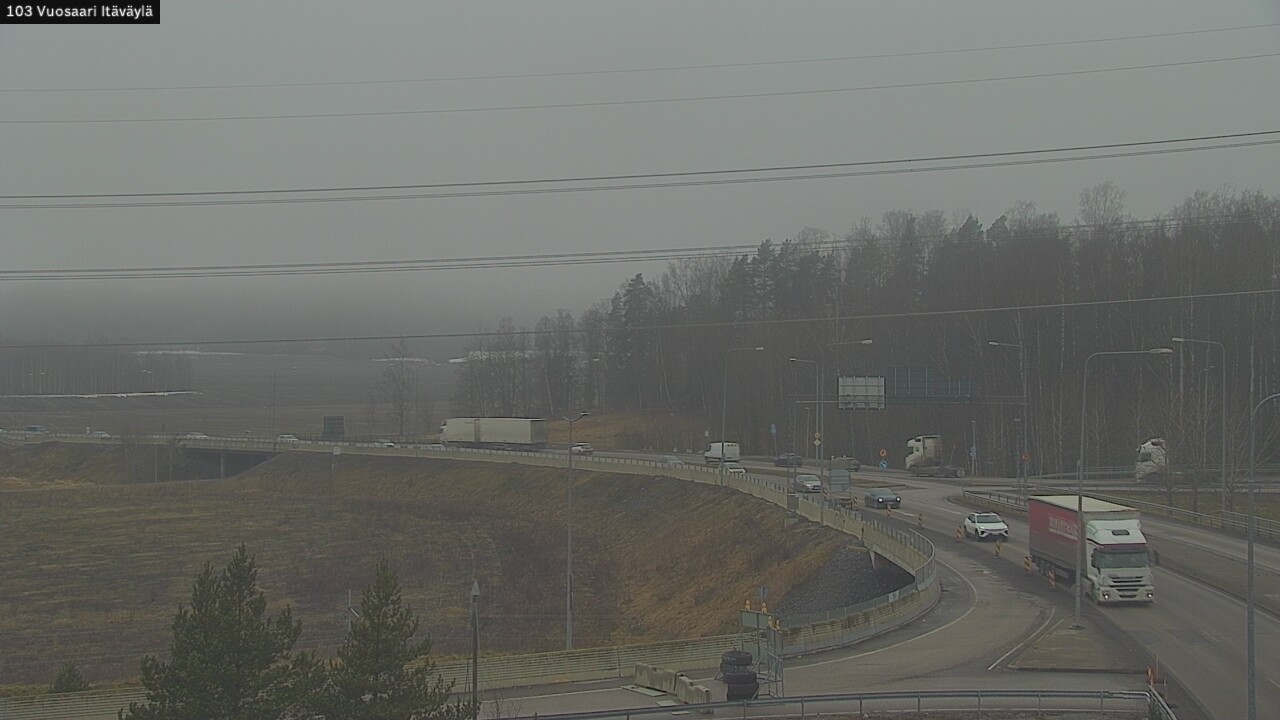 Weather Camera Image Väg 170 Helsingfors Nordsjö, Österleden, Helsinki, Uusimaa