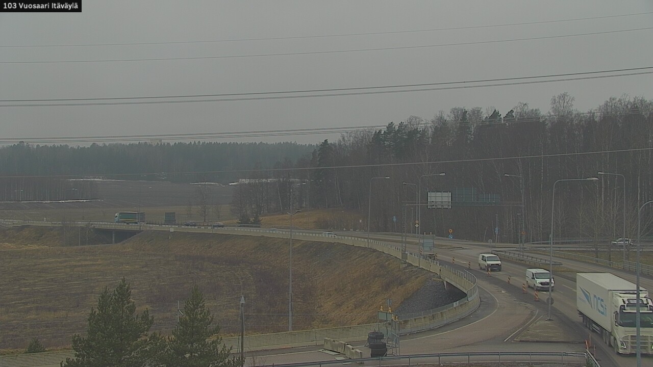 Weather Camera Image Väg 170 Helsingfors Nordsjö, Österleden, Helsinki, Uusimaa